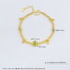 【限时克减150元】足金999  #CNC 【精品】5G黄金空心春绿玑镂工艺如意纹圆盘转运金珠金圈调节手链（内里为金链）(AU5GSL00026)（预售产品下单后不退款不退货不换货不补差价） 商品缩略图3
