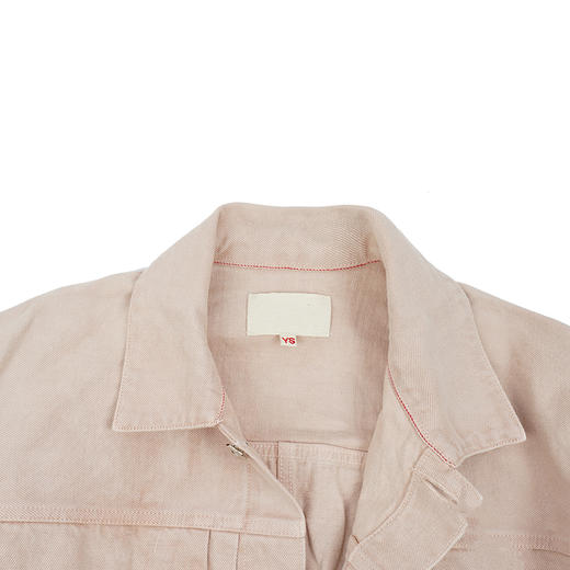 YOKO SAKAMOTO PLEATS BLOUSE 天然成衣柿子染色工装夹克外套 商品图2