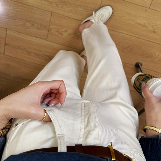 【不换不退】良木礼直筒牛仔裤（2321） 商品图2