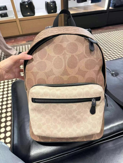 ¥1899🇺🇸出行你需要一个大背包！Coach West 男款大双肩包 ，这款特别火爆，coach畅销男士背包，非常有质感 商品图3