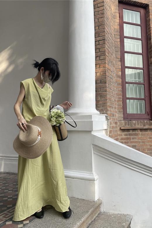 Le Malene 简约垂感上衣半裙套装 18075 商品图1