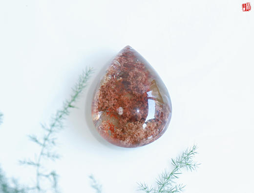 【赤焰】红幽灵水晶吊坠 配精美挂绳 商品图0