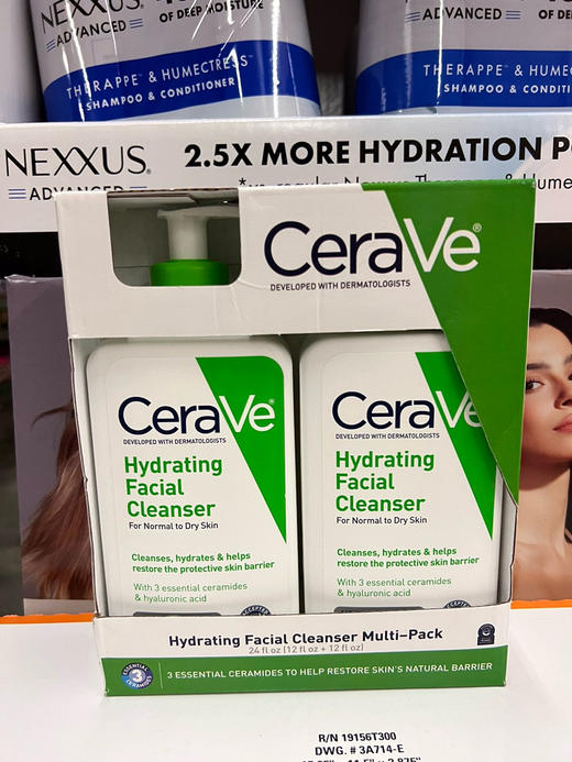 折扣特价📣美国✈️直邮只要285元🉐包税包邮到手🔥Cerave适乐肤无泡沫保湿洗面奶，一瓶就有355ml 商品图0