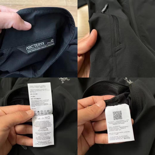 原单始祖鸟 Gamma Lightweight轻量 薄款夹克外套！
黑色S M L XL（偏大）
清货特价 商品图7