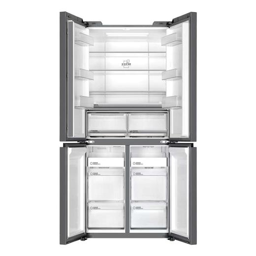 海尔 冰箱 BCD-501WGHTD1BH3U1 501升 一级能效 风冷 变频 十字对开门 钢化玻璃面板  电脑控温 触摸 商品图4