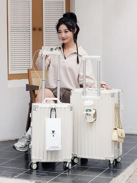 🔥升级款超多功能铝框行李箱 商品图0