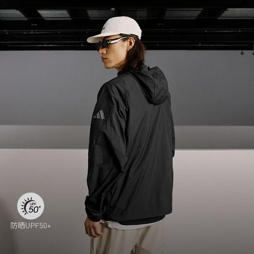 Adidas阿迪达斯梭织夹克CITY ESCAPE LIGHTWEIGHT JACKET 轻肤感系列防晒UPF50+凉感可收纳连帽轻风衣外套 商品图6