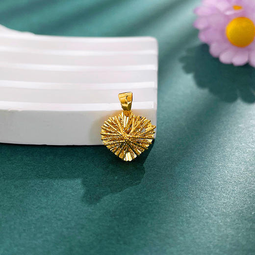 【限时克减150元】足金999.99 #怦然心动 #绕线 【精品】五9黄金镂空真爱永恒爱心心形吊坠(BFWJDZ00061)（预售产品下单后不退款不退货不换货不补差价） 商品图0
