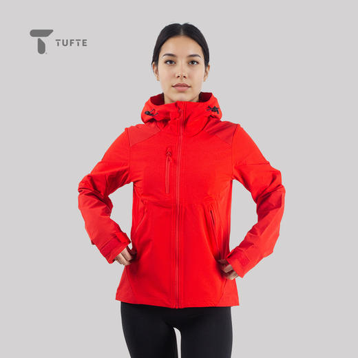 TUFTE 女士垂柳系列软壳夹克 商品图4