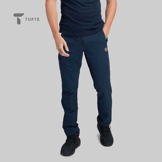 TUFTE 男士垂柳系列软壳长裤 商品图2