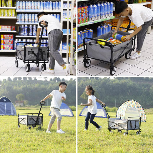 华小贝折叠露营拖车 商品图11