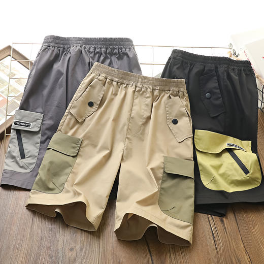 自营（香芋糖）-工装短裤夏季薄款2025潮亲子夏装运动五分裤外穿 商品图0