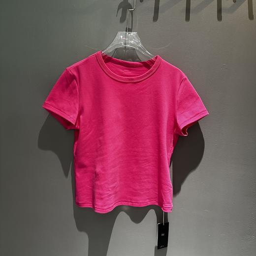 MZ圆领净版百搭短袖T恤（红白黑）夏季952010200321 商品图3