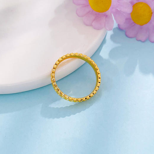 【限时克减150元】足金999.9 #CNC #固口戒指 #招财进宝 【精品】空心镜面金铜钱造型戒财源滚滚招财金币腰缠万贯圈戒(AIJZ000157) 商品图2