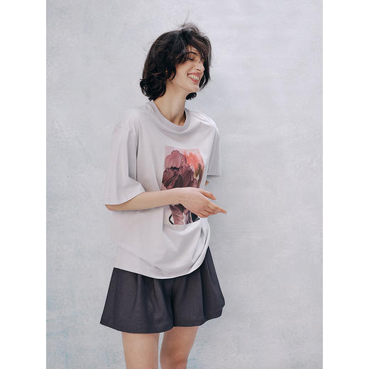 UMILAB【追风】K皱TR面料 塑黄金身材比例半松紧腰A型短裤P1235M 商品图1