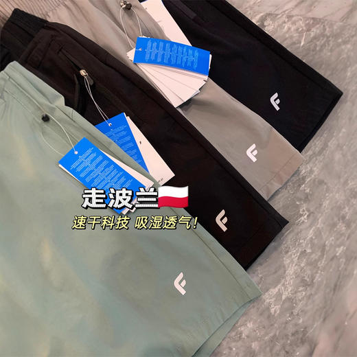 走波兰整单！2025户外轻薄透气夏季男士运动休闲五分速干休闲短裤！ 商品图1