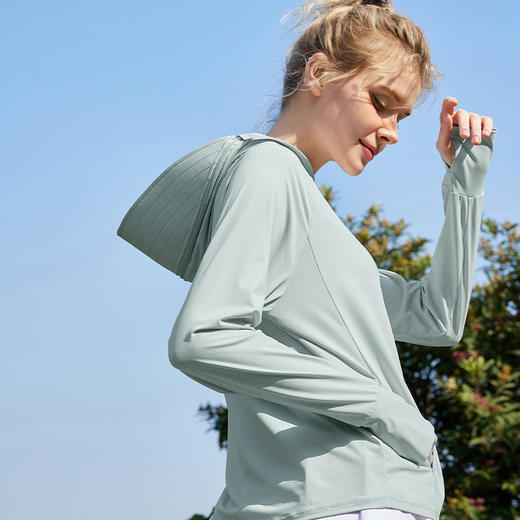冰丝防晒衣女2025年夏季新款透气防晒服宽松户外运动防紫外线外套 商品图1