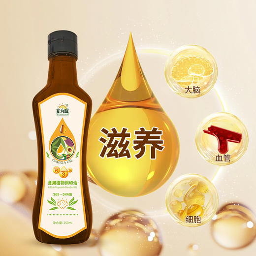 升级添加有机紫苏油食为耀欧米伽369DHA平衡油250ml含7种天然油脂 商品图7