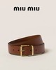 Miu家代工厂双面牛皮腰带带礼盒 商品缩略图0