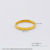 【限时克减150元】足金999 #碎碎冰 5G黄金实心碎碎冰固口圈戒女戒(BE5GJZ00084)（预售产品下单后不退款不退货不换货不补差价 商品缩略图3