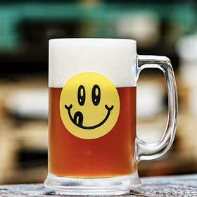 酒杯 笑脸扎啤杯