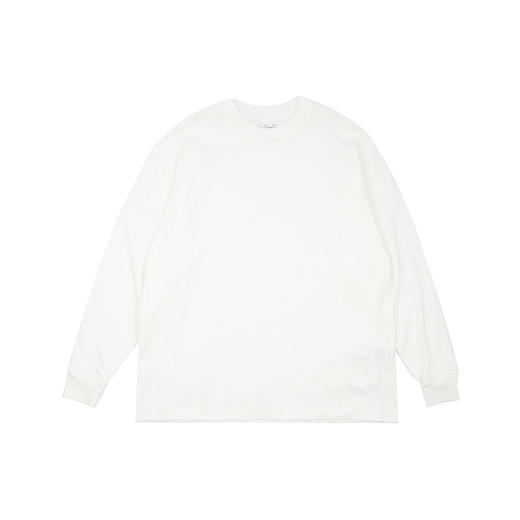 YOKO SAKAMOTO BIG L/S T-SHIRT 天然成衣染色宽松廓形长袖T恤 商品图4