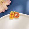 【限时克减150元】足金 #微硬金 无氰5D微硬金低温珐琅空心八卦平安牌手串挂件Diy手串配件(U5DSC00135)（预售产品下单后不退款不退货不换货不补差价 商品缩略图0