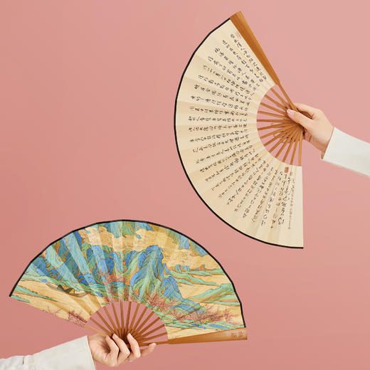 【故宫折扇】故宫名画扇子折扇古风折叠便携博物馆文创伴手礼中国风 商品图7