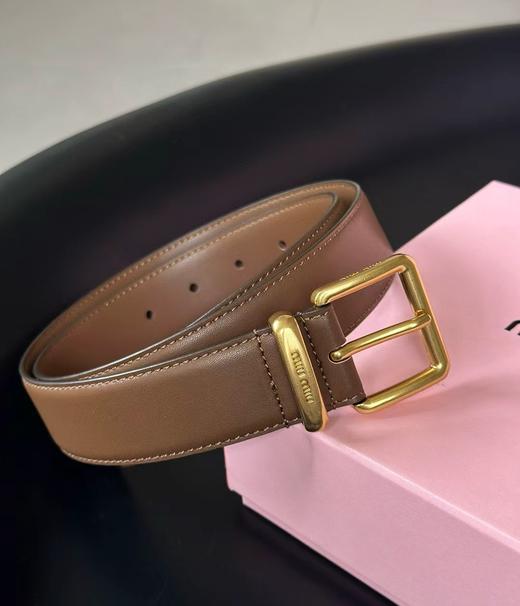 Miu家代工厂双面牛皮腰带带礼盒 商品图7