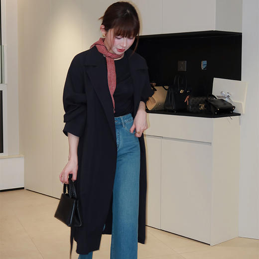 【现货】良木礼微辣长腿牛仔裤(91608-1) 商品图1