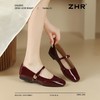 ZHR则则时尚百搭玛丽珍鞋2025新款法式软底浅口单鞋气质小皮鞋女 商品缩略图8