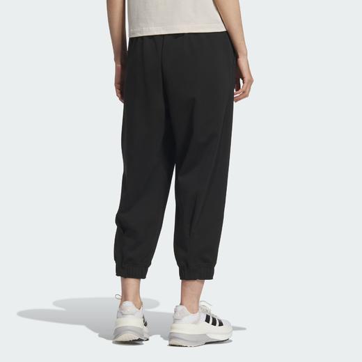 Adidas阿迪达斯LOGO KNIT PANTS 束脚运动休闲九分裤JL6290 商品图4