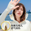 UPF50+冰丝防晒衣女夏季新款运动户外长袖外套连帽防紫外线防晒服 商品缩略图2