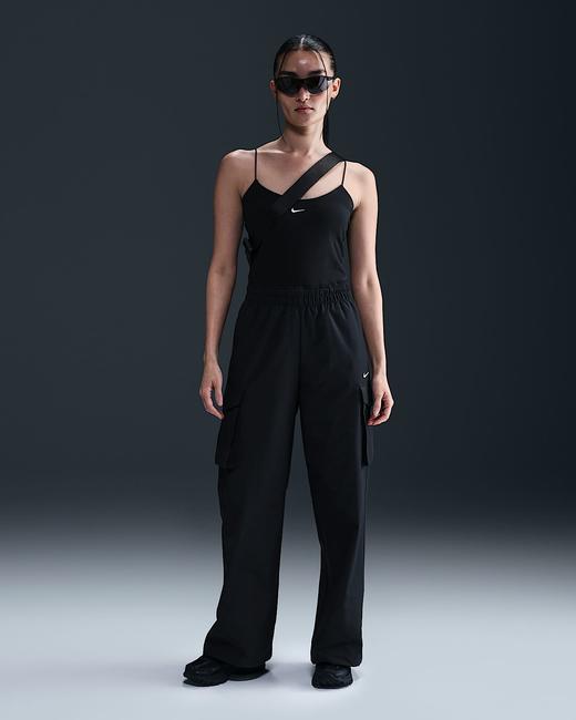 Nike耐克 Sportswear Everything Wovens 女子中腰工装长裤 商品图5