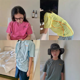 2025夏儿童户外! 肌理棉!吸湿速干防晒UPF50可亲子短袖T!