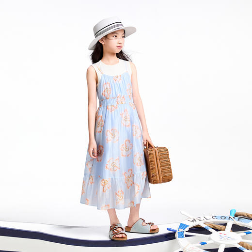 【实体店同款】女童两件套夏季新款安奈儿童装AG523630 商品图3