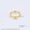 【限时克减150元】足金999 #固口戒指  5G黄金实心鸢尾芳华鸢尾花艺术圈戒(BE5GJZ00067)预售产品下单后不退款不退货不换货不补差价 商品缩略图3