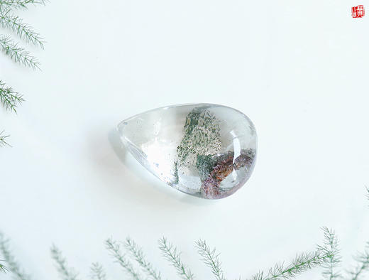 【森澜】绿幽灵水晶吊坠 配精美挂绳 商品图2