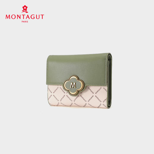 梦特娇2025时髦优雅PVC印花女式钱包卡包 商品图1