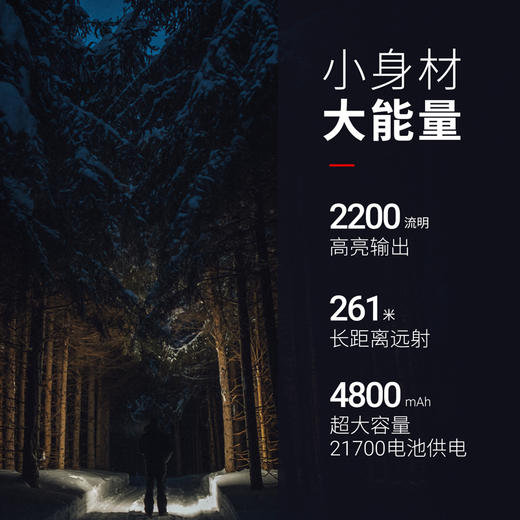 纳丽德（NEXTORCH）ED20手电筒日用随身EDC便携手电4Tool 商品图1
