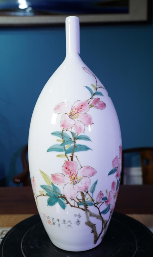 釉下五彩赏瓶 商品图0