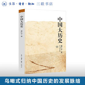 中国大历史 黄仁宇作品系列 社科历史经典著作 三联书店