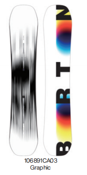 25/26BURTON雪板M CUSTOM X NO COLOR