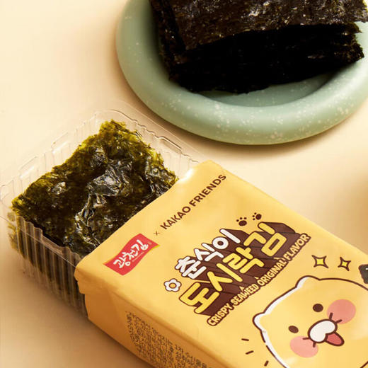 韩国广川春植海苔原味45g/150093 咔滋一下轻薄香脆 商品图2
