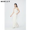 NEELLY纳俪商场同款夏季新款麻花褶皱吊带背心女气质精致打底上衣N25044R04561 商品缩略图0