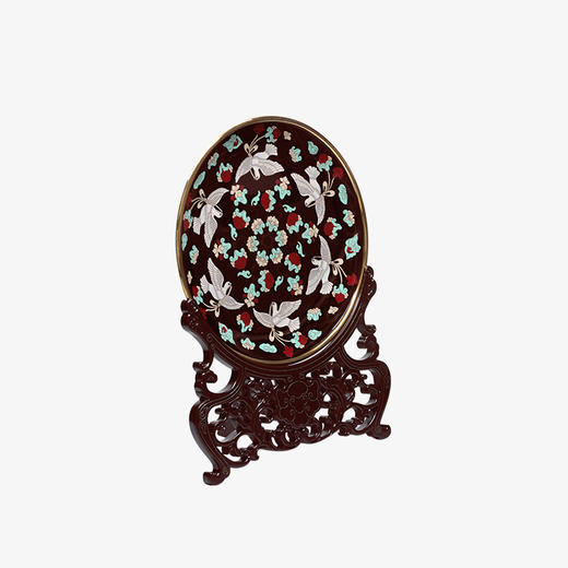 常沙娜先生设计作品《和平鸽大圆盘》 金星红版 商品图1