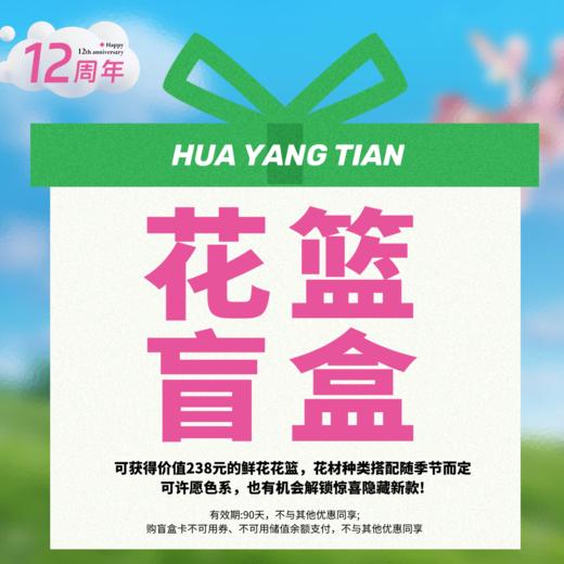 12周年｜超值【花篮盲盒】 （有效期90天，不与其他优惠同享） 商品图0