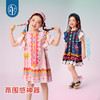 【年衣】童装2025新款夏季儿童民族服饰国风青罗朵朵民族旗袍裙（预售5.25发货） 商品缩略图3