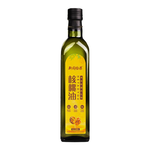 新阗恰果·新疆和田核桃油礼盒500ml*2瓶  头道初榨 商品图5