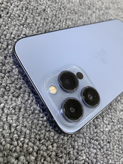 编号361223-苹果国行iPhone13Pro/256G/蓝色，5G手机，9.8新成色好，换新电池100%，特价3499元出！质检工程师已深度检测通过，店保180天，请放心购买！ 商品图4